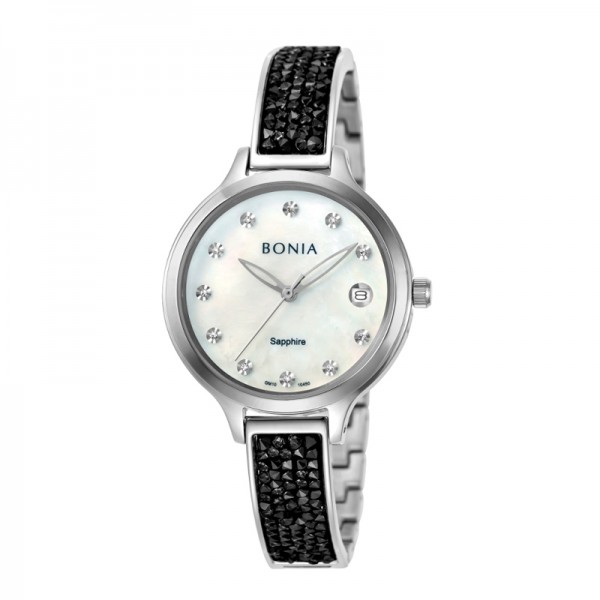 Bonia B10450-2357 Silver White